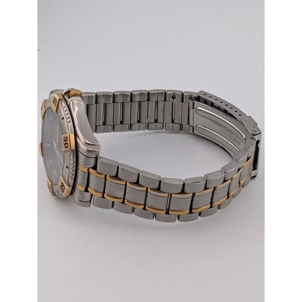 Oleg Cassini Men's Watch 38mm Case Two Tone 7.5
